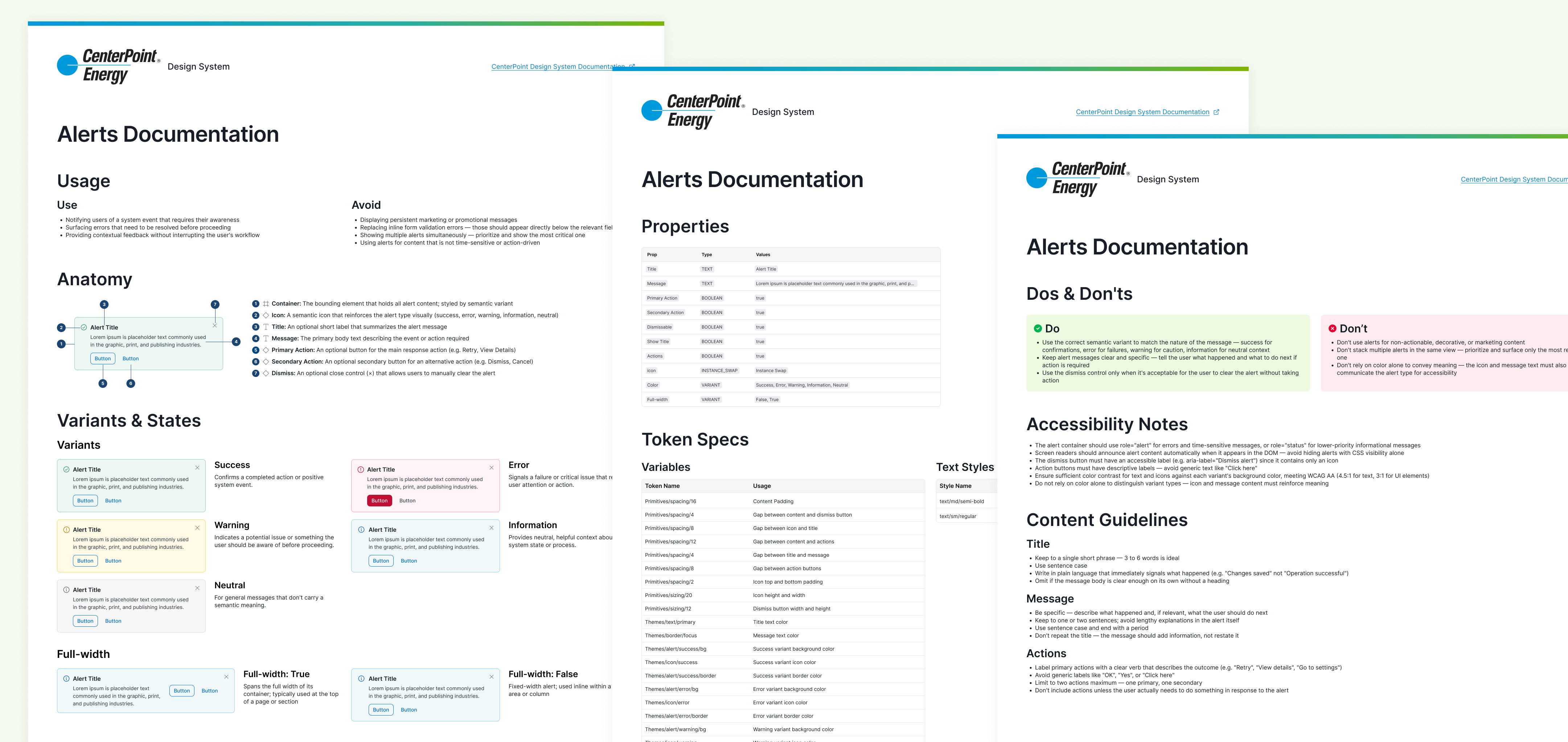 Alerts Documentation