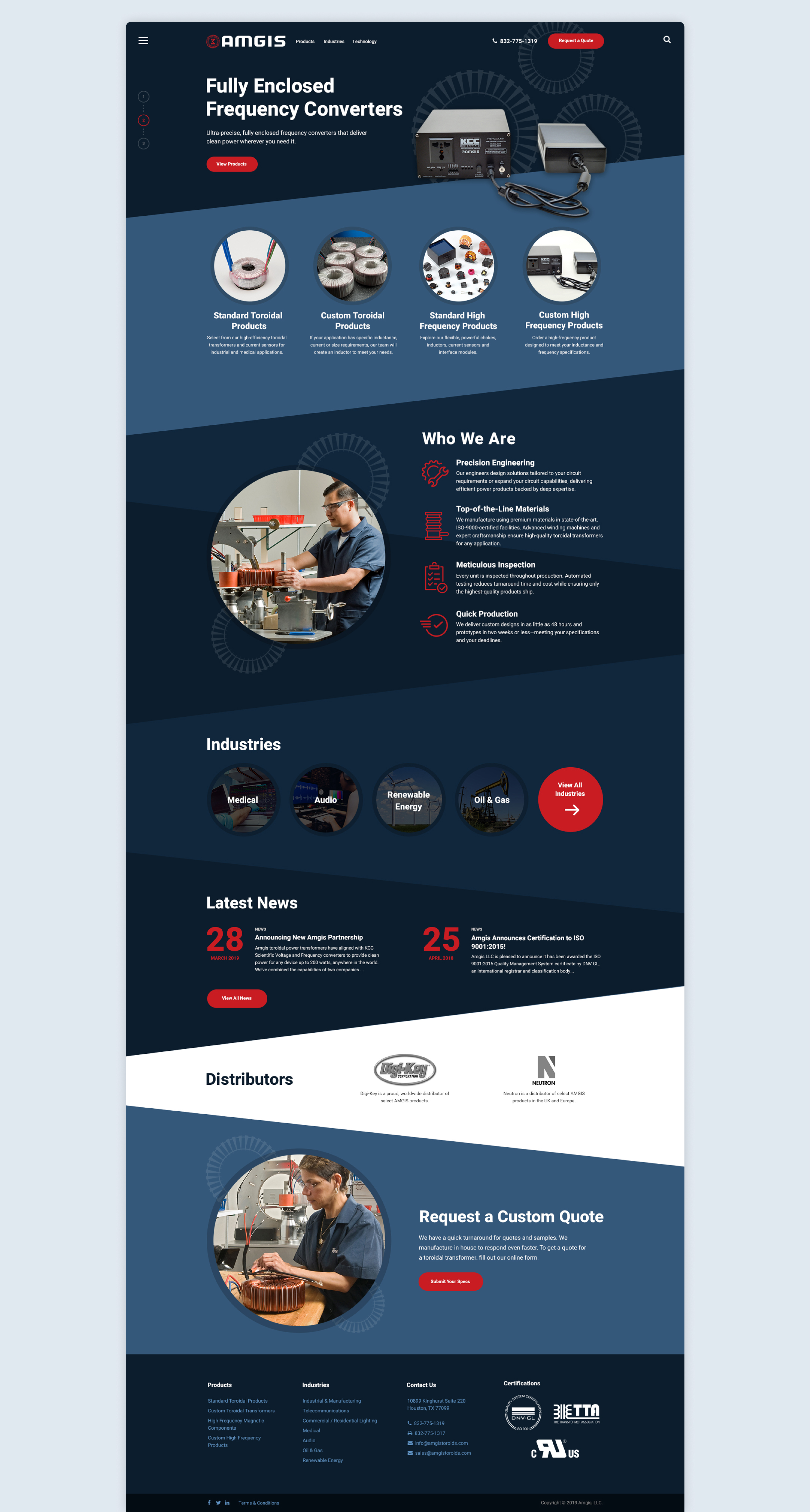 Amgis Homepage (4)