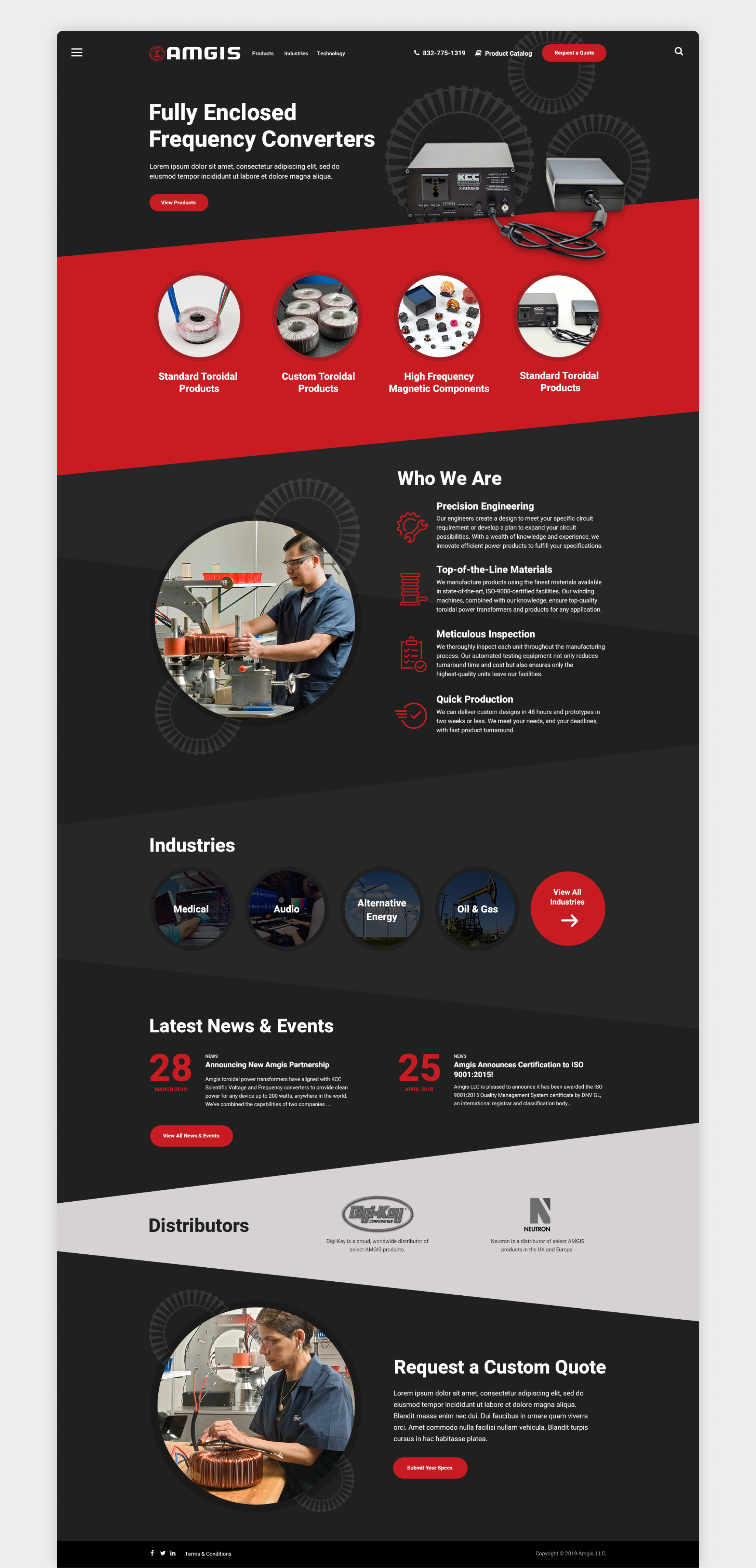 Amgis Homepage B