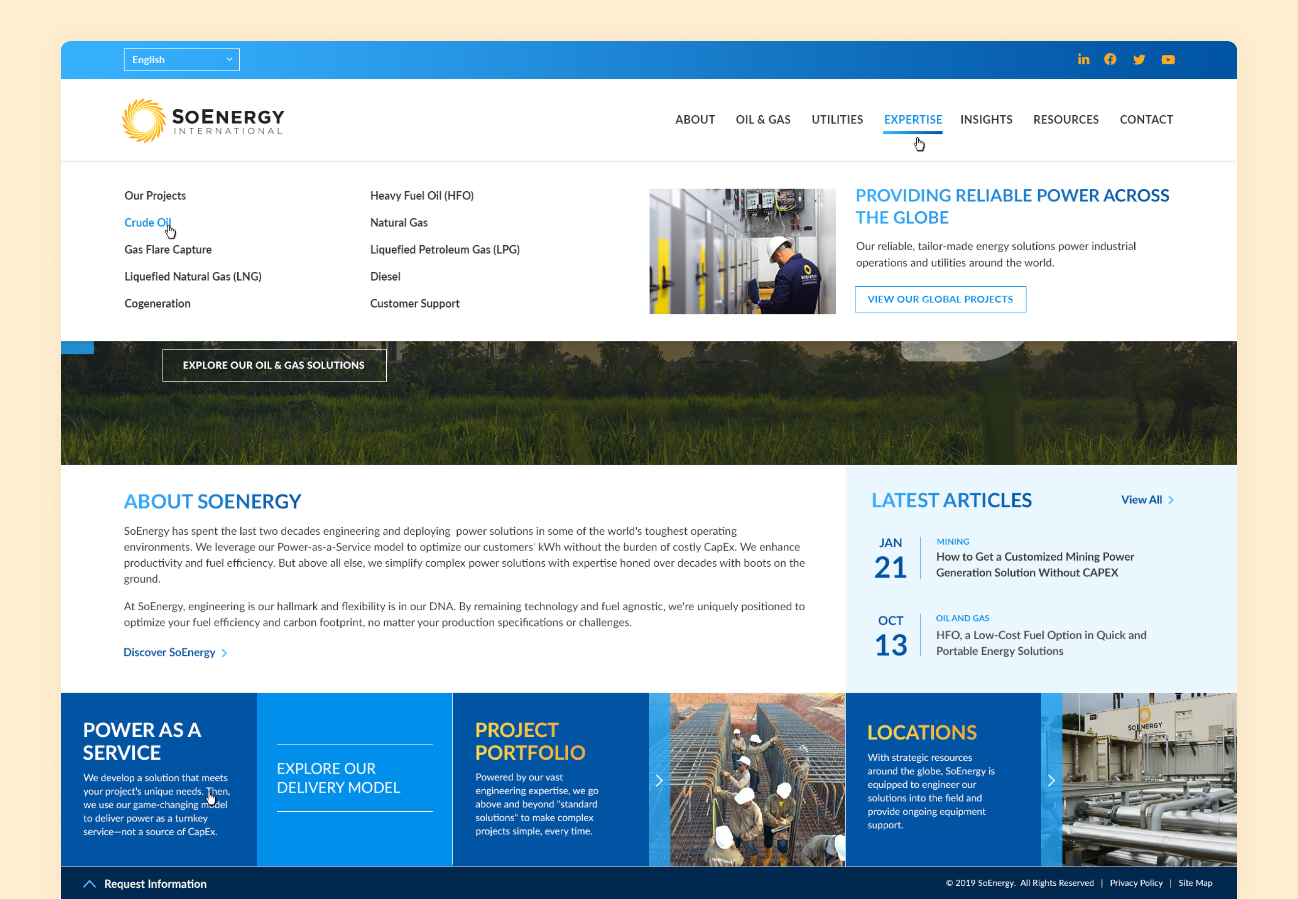 SoEnergy Homepage Nav