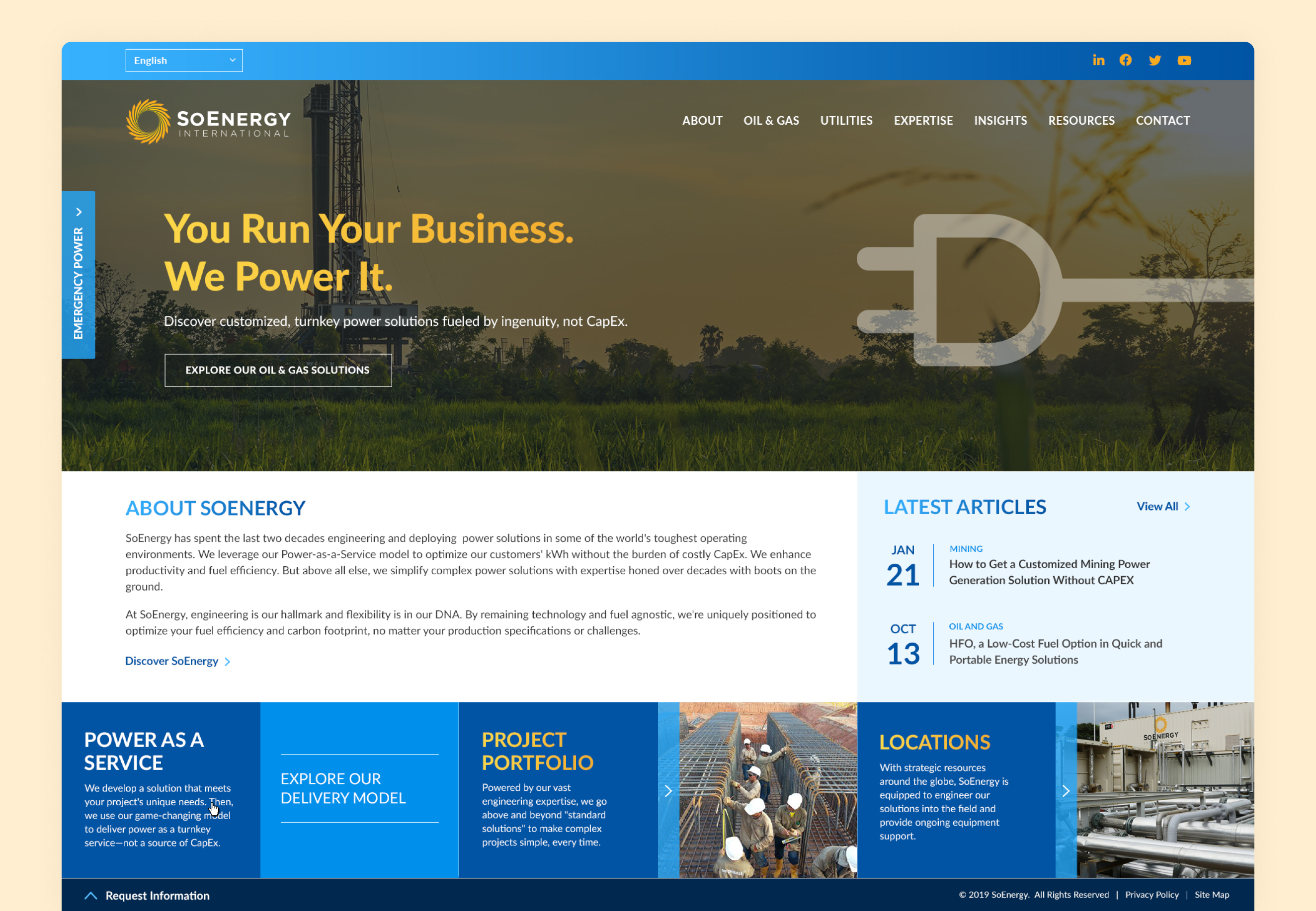 SoEnergy Homepage