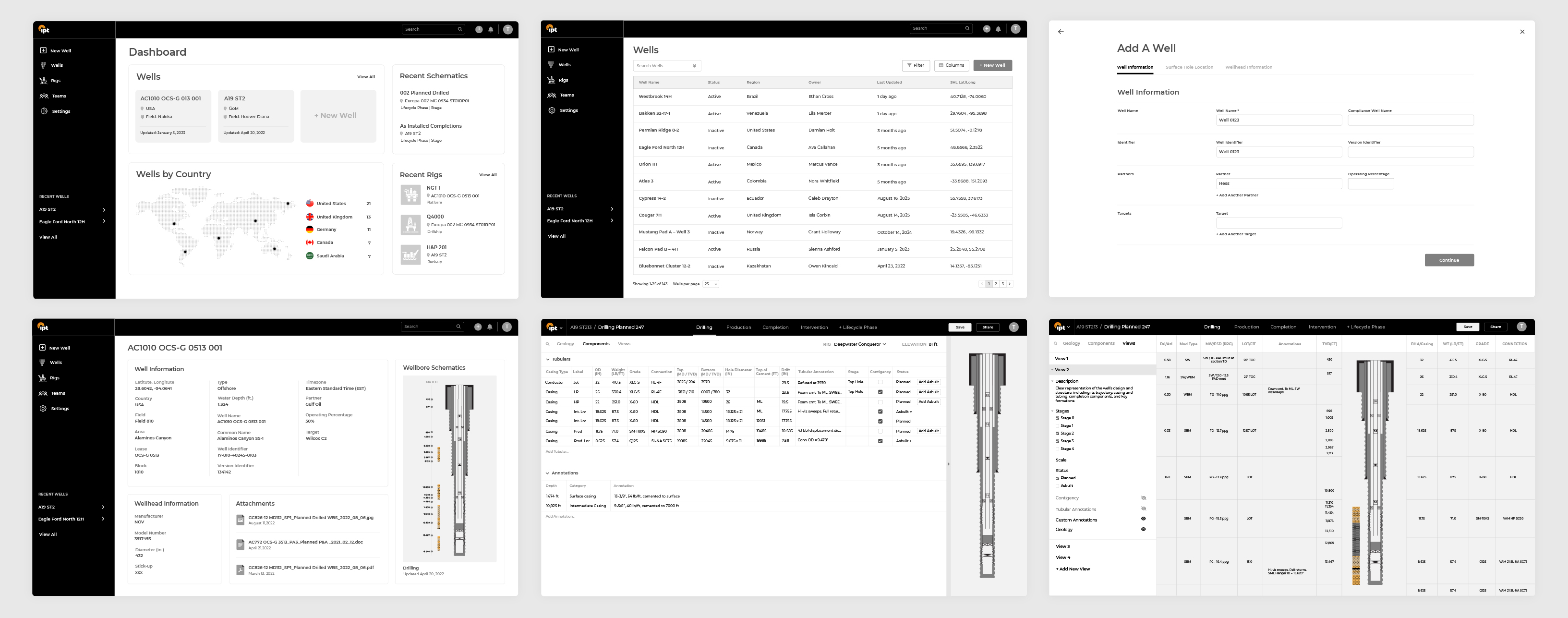 WellSchematic-Wireframes